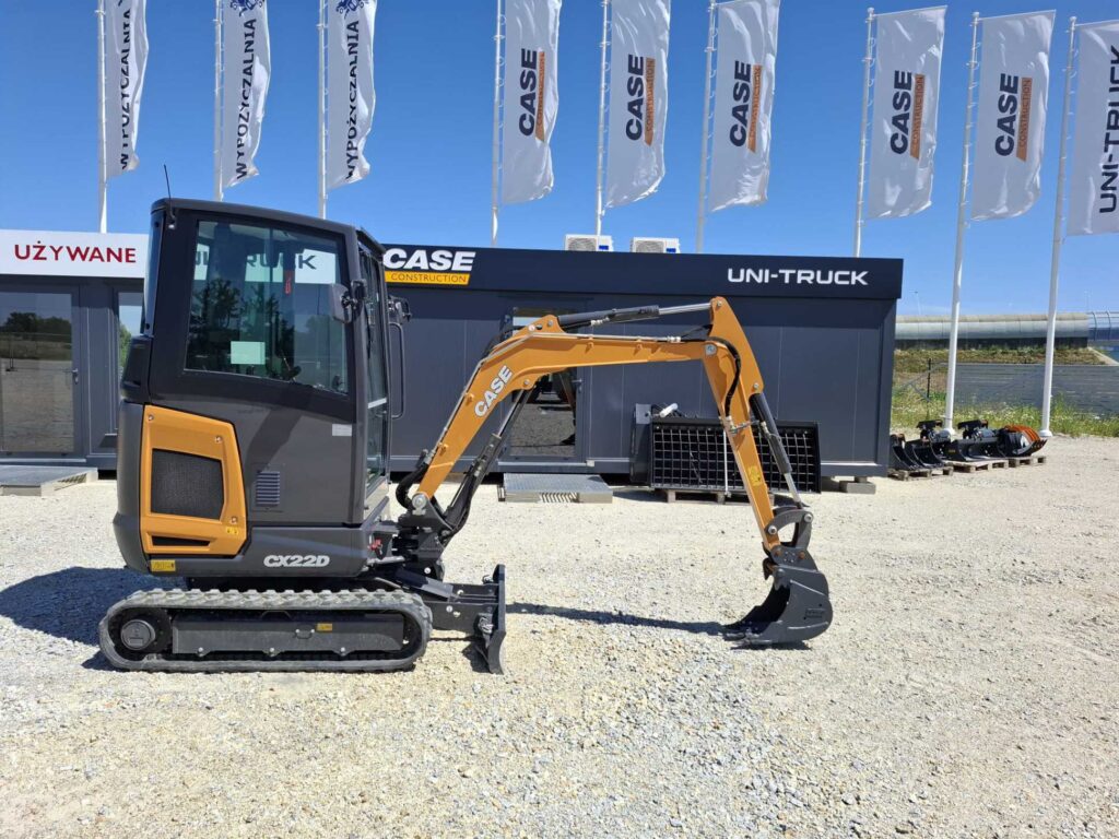 Mini koparka Case cx22d Cesarzowice 2